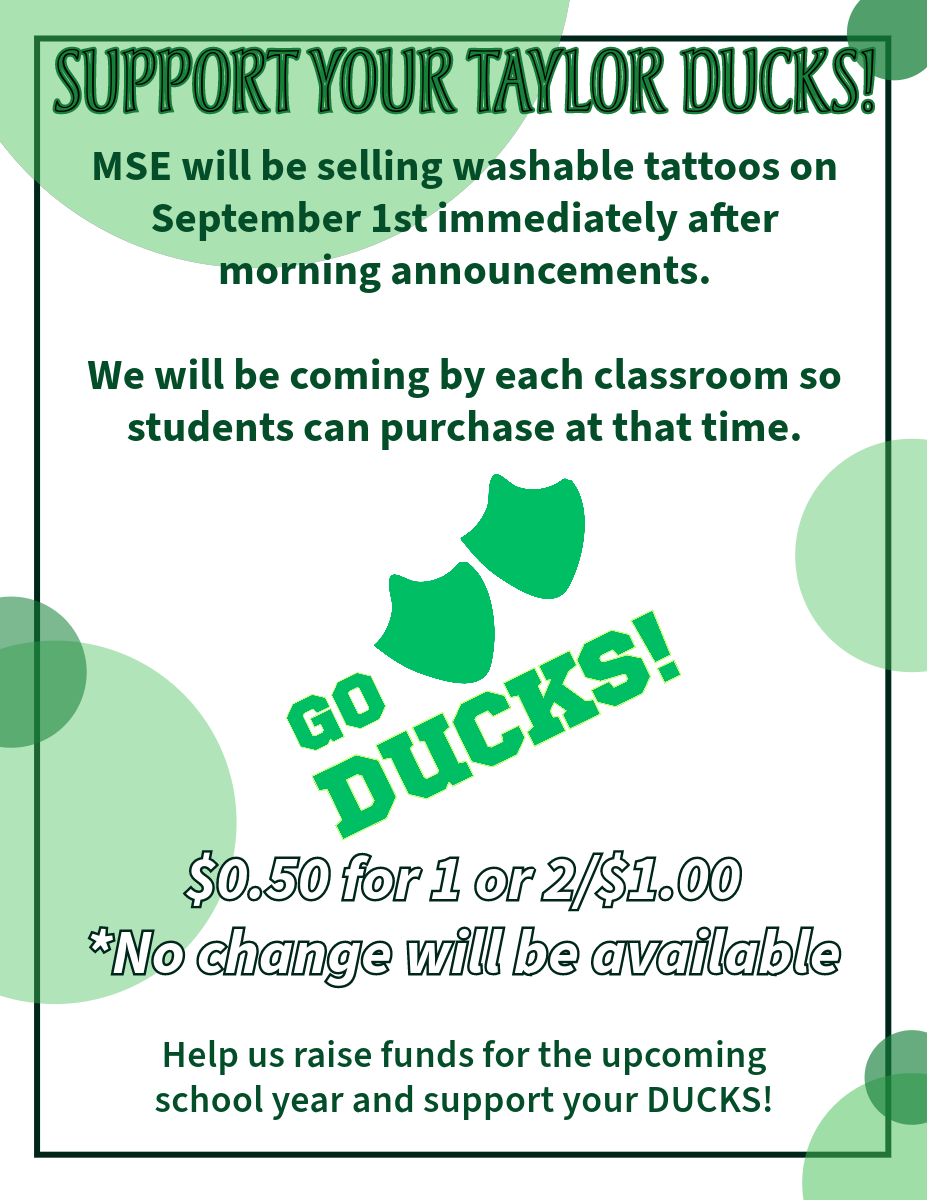  Tattoo Sales for TISD